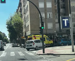 Colisión en la calle María Auxiliadora (2)