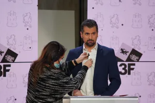 Luis Tudanca momentos previos al inicio del debate | Agencia ICAL