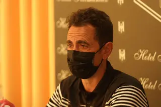 Dani Mori, en rueda de prensa | FOTO SALAMANCA24HORAS.COM