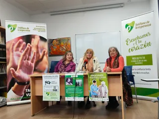 La 'Semana de la Escucha' traerá una decena de actividades en Salamanca para visibilizar el Teléfono de la Esperanza