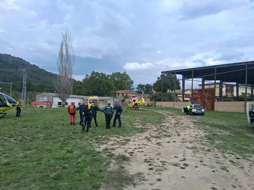 La picadura de una avispa asiática obliga a evacuar a un senderista en Cepeda