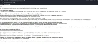 Campaña de sextorsión donde se amenaza con publicar vídeos íntimos sino se realiza un pago en criptomonedas Bitcoin. Foto @guardiacivil / @INCIBE