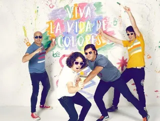 Viva la vida de colores