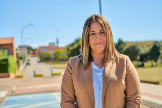 Noelia Merino, candidata del PSOE a la alcaldía de Carrascal de Barregas