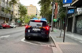 Vehículo de la Policía Nacional de Salamanca. Foto de archivo | Salamanca24horas