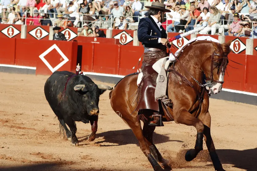 Diego Ventura con 'Quirico' en Salamanca | Asier Galache
