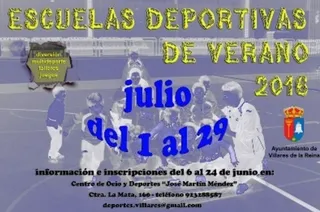 Abierto el plazo para disfrutar de las Escuelas Deportivas