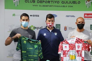 Presentación Kamal y Andrés en el Guijuelo