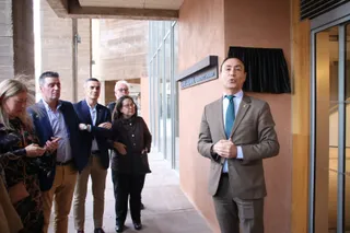 Inauguración del nuevo Centro Cultural 'Stoa' de Carbajosa