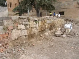 Obras patio chico
