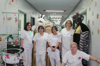Reyes Magos en el Hospital