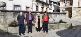 La subdelegada visita las obras de extensión de banda ancha en el municipio de El Cerro.