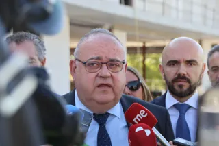 El consejero de Sanidad, Alejandro Vázquez Ramos en una visita a las obras del centro de salud Prosperidad | Salamanca24horas