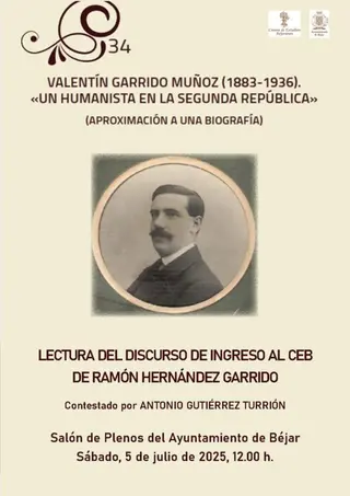 Ingreso Ramón Hernández Garrido en el CEB