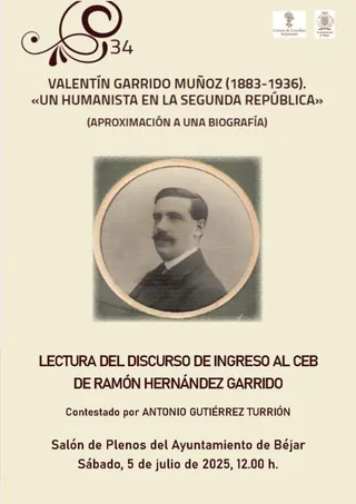 Ingreso Ramón Hernández Garrido en el CEB