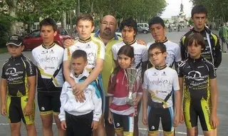 El Salamanca Patrimonio de la Humanidad Caja España - Duero, en el Campeonato de Castilla y León en ruta