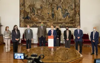 El rector de la Usal despide un año marcado por “la gestión COVID, los fondos europeos y las elecciones”