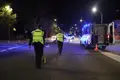 Agentes de Policía Local en una foto de archivo de un siniestro ocurrido en Salamanca