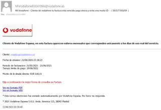 Estafa Vodafone | Oficina de Seguridad del Internauta