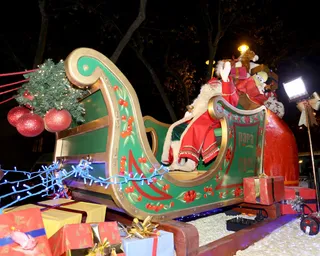 Papá Noel en su trineo | Leticia Pérez (ICAL)