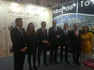 Visita stand Alba de Tormes