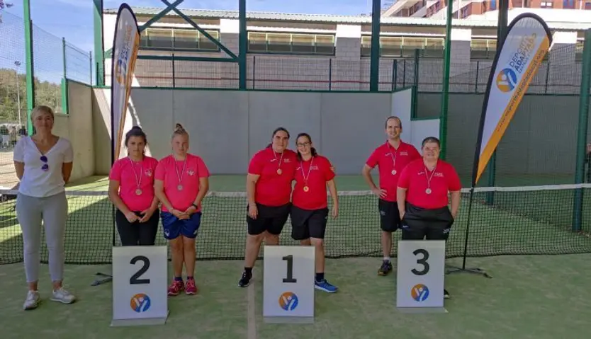 Campeonato de Castilla y León de Pádel Adaptado, celebrado el pasado domingo en Palencia.