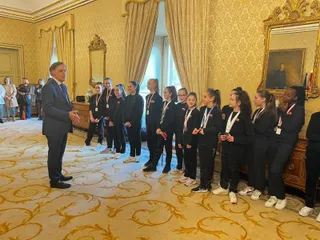 GALERÍA | Recepción en el Ayuntamiento al Rítmica Salamanca