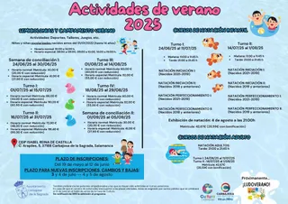 Actividades de verano 2025