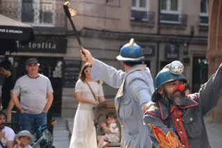 Espectáculo Les Pompiers