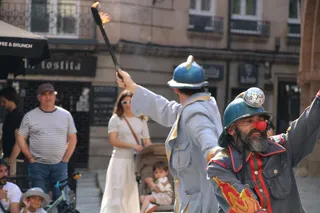 Espectáculo Les Pompiers