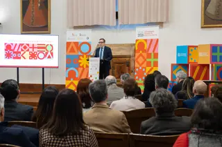 La marca del V Centenario de la Escuela de Salamanca logra el máximo reconocimiento internacional en diseño