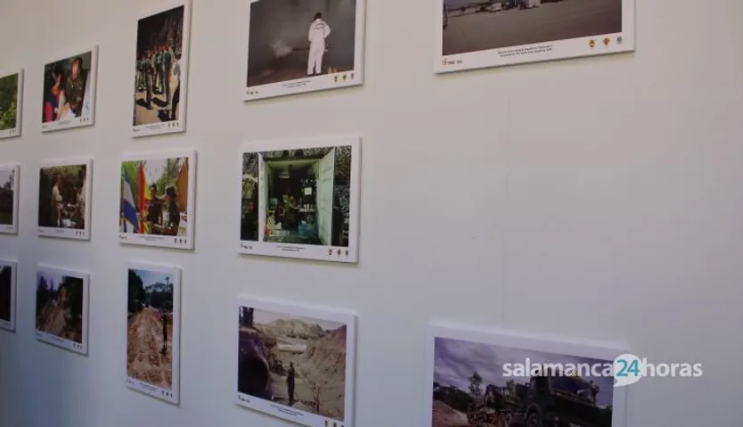 Exposición 25 años de la intervención por el Huracán Mitch de la Unidad de Ingenieros Salamanca