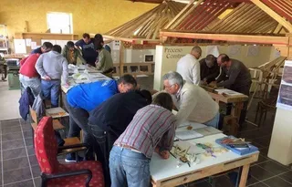 Hacer lazos en armaduras de cubierta