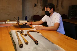 Orlos, instrumentos renacentistas que se guardan en la Catedral de Salamanca