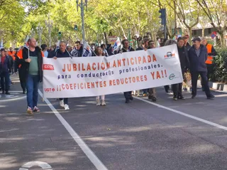 CSIF apoya a los conductores del transporte de viajeros en la exigencia a que se les reconozca la jubilación anticipada