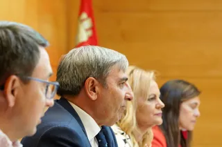 Comparecencia del consejero de Movilidad y Transformación Digital, José Luis Sanz Merino. (ICAL). Foto de archivo