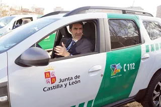 Juan Carlos Suárez-Quiñones participa en la entrega de 280 vehículos todoterreno para los servicios territoriales de Medio Ambiente de la Comunidad - Rubén Cacho (ICAL)