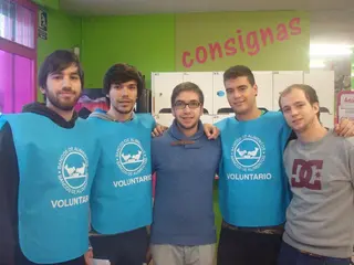 Los colegios mayores de la USAL colaboran con el Banco de Alimentos