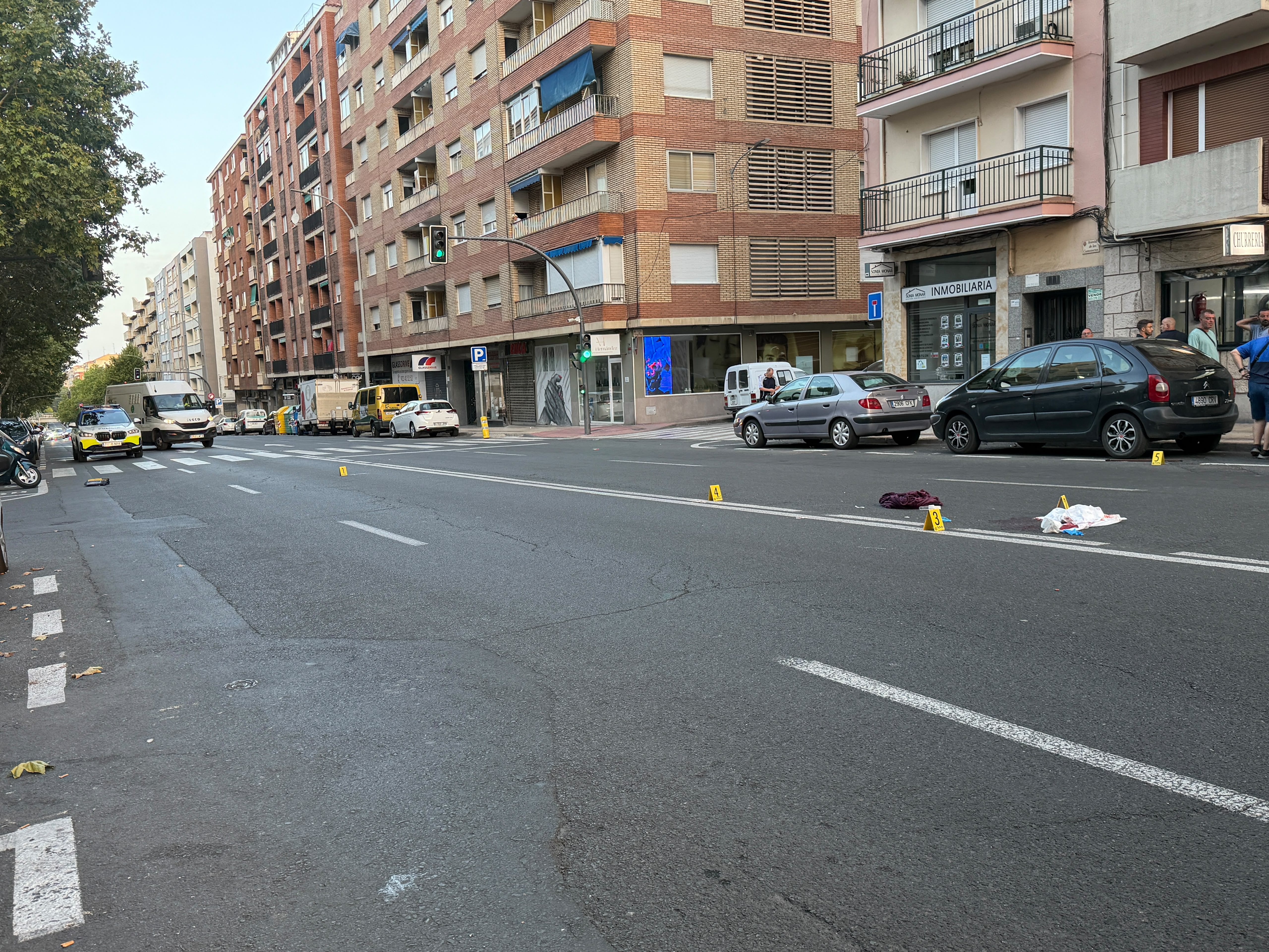 Atropello Avenida de los Comuneros