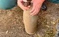 Proyectil de la Guerra Civil hallado en Fuentes de Béjar