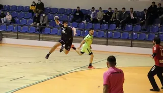 David Sánchez, ante CB Santoña | FOTO SALAMANCA24HORAS.COM