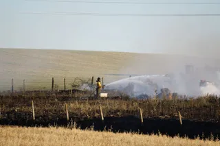 Incendio en Alba de Tormes