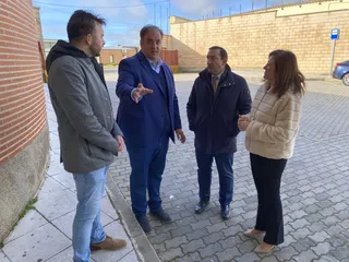 Remodelación de la estación de autobuses de Guijuelo. Foto Ayuntamiento de Guijuelo