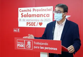 Fernando Pablos, secretario provincial del PSOE de Salamanca. Foto PSOE Salamanca