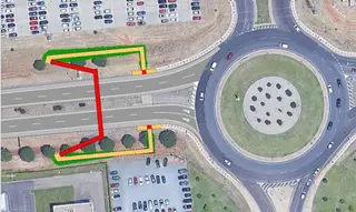 Proyecto pasarela entre el Montalvo II y III sobre la Ronda Sur en Carbajosa