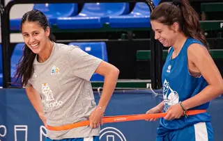 Claudia Soriano e Inés Santibáñez | FOTO CB AVENIDA