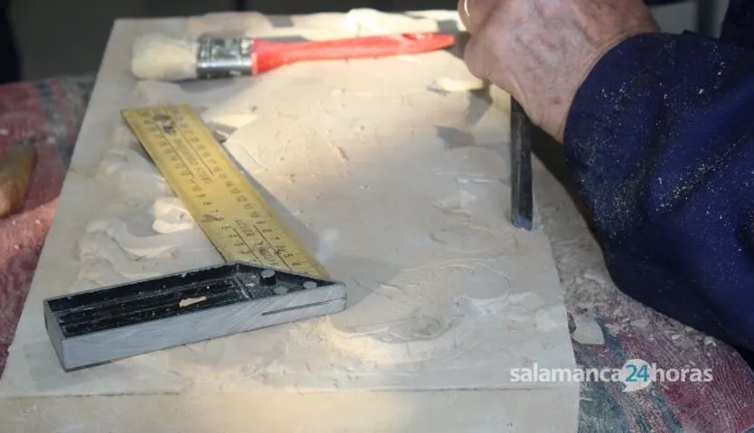 Taller talla de piedra en Villamayor (5)