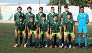 El once titular del Guijuelo LN en el San Casto | FOTO SALAMANCA24HORAS.COM