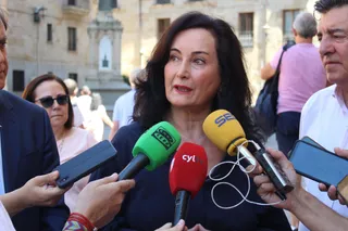 Edurne Uriarte visita Salamanca para apoyar a los candidatos del PP