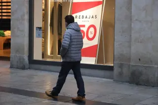 Inicio de las rebajas de invierno.